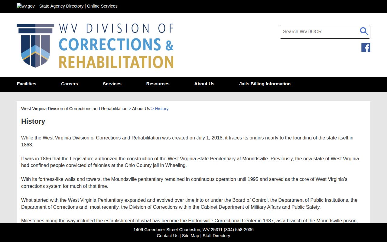 Lincoln County released inmates West Virginia regional jail history